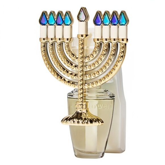 NEW BBW Menorah Nightlight Wallflowers Fragrance Plug - Picture 3 of 5